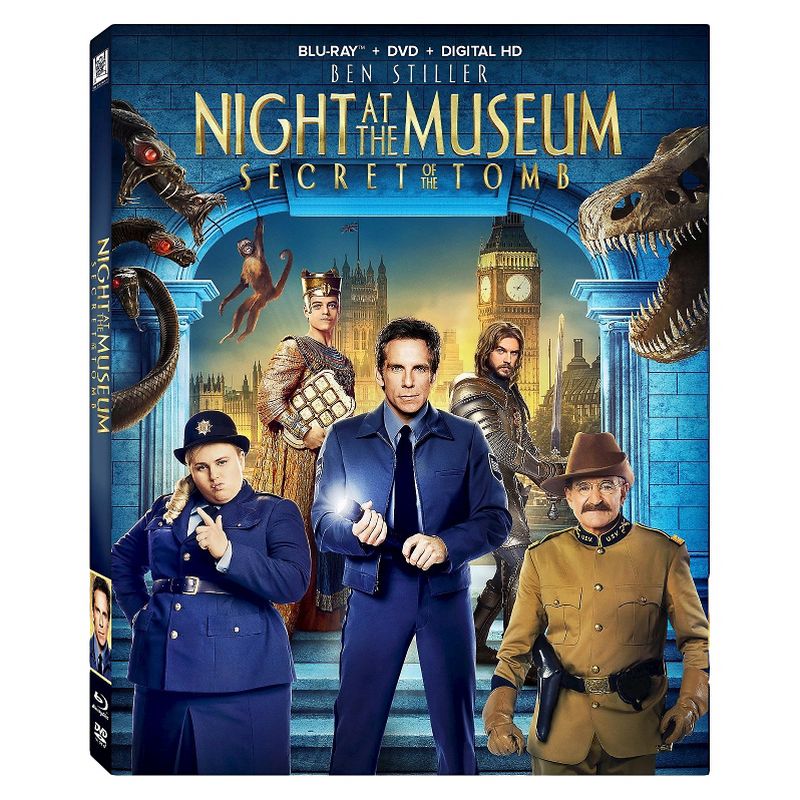 Night at the Museum: Secret of the Tomb (Blu-ray + DVD + Digital), 1 of 2