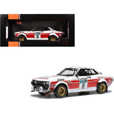 Toyota Celica 2000 GT (RA21) #8 Hannu Mikkola - Arne Hertz 2nd Place "RAC Rally" (1977) 1/18 Diecast Model Car by IXO Models