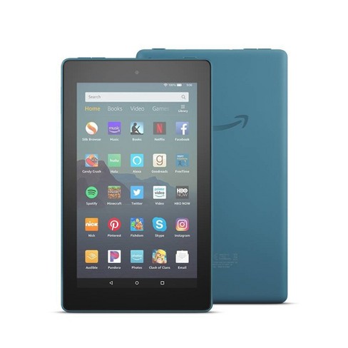 Amazon Fire 7" 16GB Tablet (9th Generation) - Twilight Blue - image 1 of 4