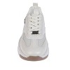 bebe Women's Fashion Platform Lace-Up Shoes - Chunky Sneakers with Mesh & Rhinestone Accents - 4 of 4