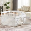 AZL1 Life Concept Pet Crates and Houses 6 Panel Dog Playpen Indoor, Outdoor Pet Fence Ideal for Small to Medium Dogs, White, 69.2"*35"*23.6" - 2 of 4