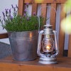 Feuerhand Outdoor Kerosene Fuel Lantern, German Made Weather Resistant Baby Special 276 Galvanized Hurricane Lamp for Camping or Patio, 10 Inches - 4 of 4