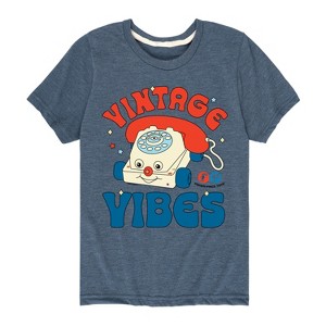 Boys' - Fisher Price - Vintage Vibes Phone Short Sleeve Graphic T-Shirt - 1 of 4