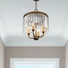 Livex Lighting Ashton 4 - Light Chandelier in  Hand Painted Palacial Bronze - 3 of 4