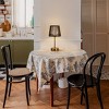 Onewish Two Pack Protable Table Lamp with Swappable shade Gold + Black - 4 of 4