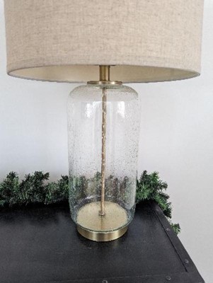 Artisan Glass Jug Large Lamp Base Clear - Threshold™ : Target