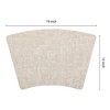 REGALWOVEN Faux Leather Washable Heat Resistant Wipeable Table Mat 6 Pcs - 4 of 4