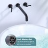 WOWOW  Wall Mounted  2-Handle Bathtub Roman Tub Faucet - 4 of 4