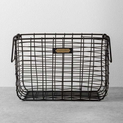 Wire toy store basket