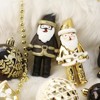 50ct Christmas Ball Ornaments for Christmas Trees, Shatterproof Decorative Hanging Ornaments Set - 4 of 4