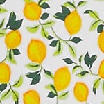 white/vibrant lemons