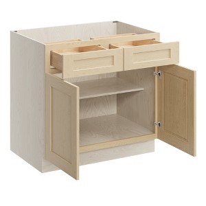 CASAINC 30 in. W x 24 in. D x 34.5 in. H Base Kitchen Cabinet with Drawer and Soft-Close Hinges – Plywood RTA Cabinet - 1 of 4