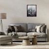 Stupell Industries DJ Otter over Cityscape Black Framed Floater Canvas Wall Art - 2 of 4