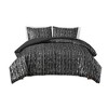3Pcs Duvet Set, Modern Bedding Set, Microfiber Bed Comforter - 3 of 4