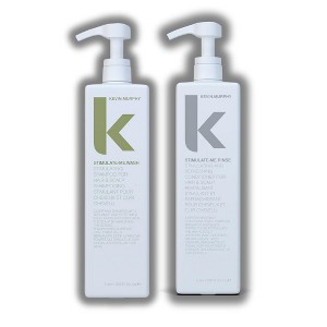 Kevin Murphy Stimulate Me Wash Shampoo (33.6 oz) & Stimulate Me Rinse Conditioner (33.6 oz) XXL LITER DUO SET KIT - 1 of 2