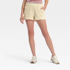 Women's Leisure Studio Pull-On Shorts - Universal Thread™ - 1 of 3