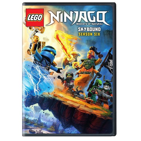 Over hoved og skulder platform baggrund Lego Ninjago: Masters Spinjitzu: Season 6 (dvd) : Target