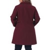 Agnes Orinda Women's Plus Size Trendy Long Sleeve Side Pockets Elegant Winter Overcoats - 4 of 4