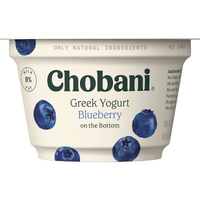 Chobani Blueberry on the Bottom Nonfat Greek Yogurt - 5.3oz