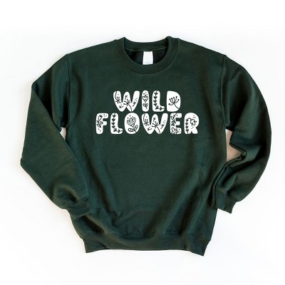 Simply Sage Market Women's Graphic Sweatshirt Boho Wild Flower