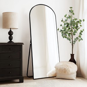 CENGHU Arch Floor Mirror, 65"x 25" Floor Mirror Full Length, Freestanding Mirror For Living Room Bedroom - 1 of 4