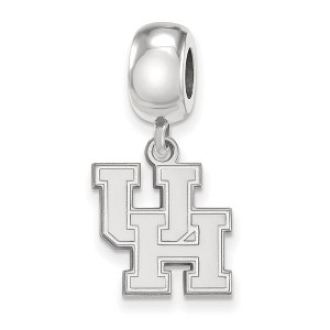 Black Bow Jewelry Sterling Silver Houston Cougars NCAA Bead Charm - 1 of 4