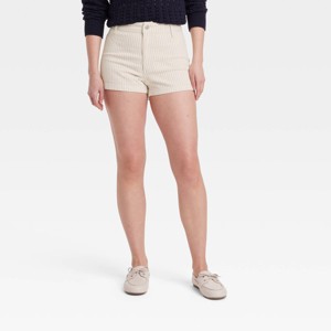 Women's High-Rise Sailor Jean Shorts - Universal Thread™ - 1 of 3