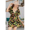 HAPPY BAY Women's Beach Loose Swimwear Mini Bathing Suit Wraps Cover Up Wraps Beachwear Hawaiian - 4 of 4
