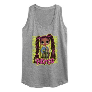Women's - LOL Surprise! - Fierce Graffiti Graphic Racerback Tank - 1 of 4