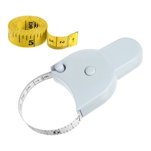 Unique Bargains Retractable Accurate Tailors Tape Dual-sided Rulers and Measuring Tools - 1 of 4