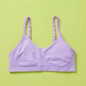 Yellowberry High-Quality Girls Bra Wire-Free Double-Layered Seamless Strappy Back and Ideal for First Bra & Everyday Wear - 1 of 4