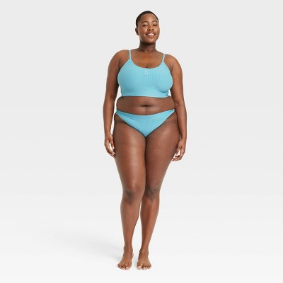 Women's Seamless Thong - Colsie™ Blue 2x : Target