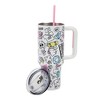 Hello Kitty 40 Oz Stainless Steel Tumbler With Handle And Slip-On Pouch - 3 of 4