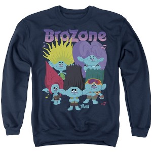 Trolls Brozone Adult Crewneck Sweatshirt - 1 of 4