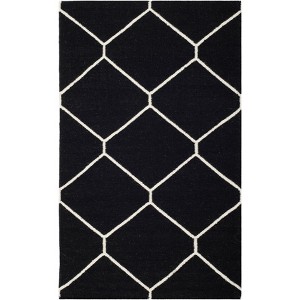 Dhurries DHU635 Hand Woven Area Rug  - Safavieh - 1 of 4