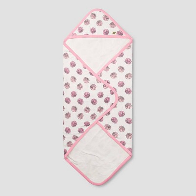 Layette by Monica + Andy Baby 3pc Floral Bath Towel Set - Pink