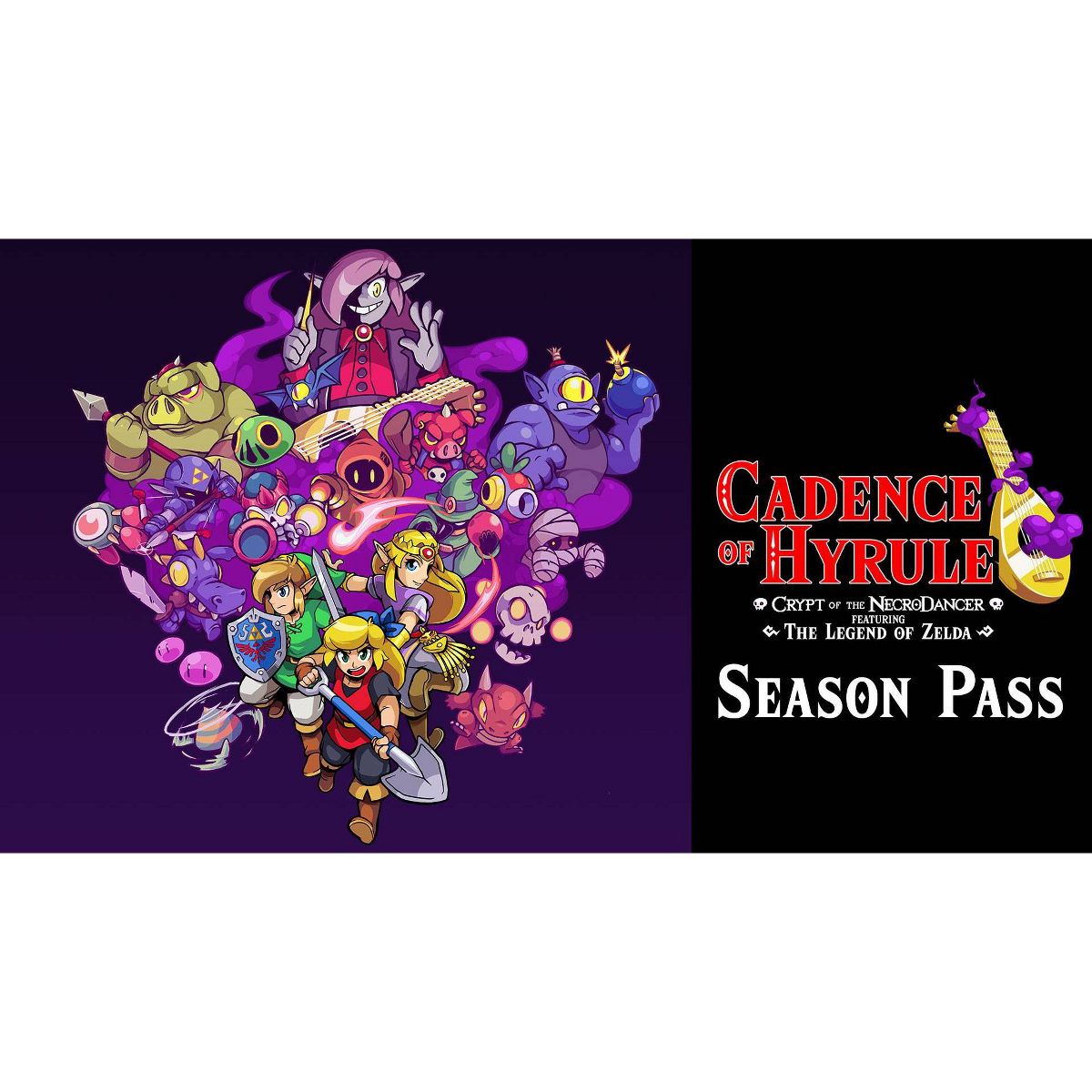 Cadence of Hyrule: Crypt of the NecroDancer Featuring The legend of Zelda Season Pass - Nintendo Switch (Digital)