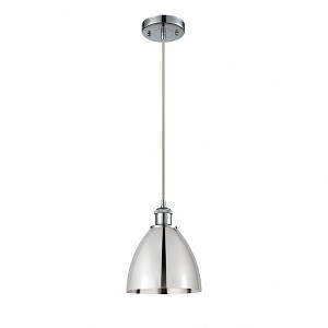 Metal Bristol - 1 Light Mini Pendant In Industrial Style-11.25 Inches Tall and 7.5 Inches Wide - 1 of 1