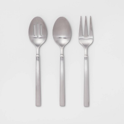 3pc Stainless Steel Dux Serving Utensil Set - Project 62™