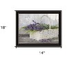 HomeRoots My Lavender Black Framed Print Wall Art - 3 of 4