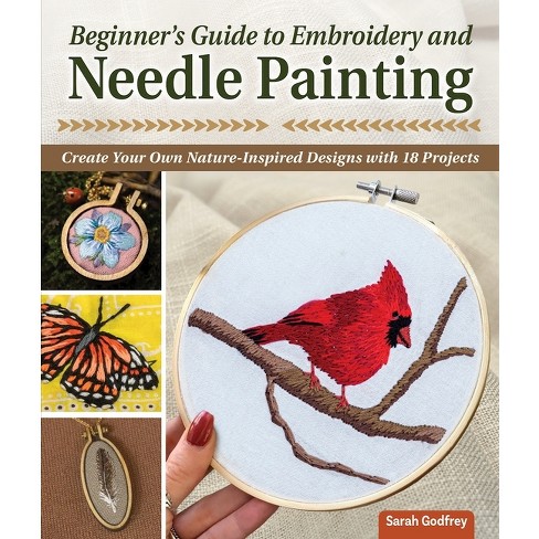 Beginner's Guide to Crewel Embroidery - (Beginner's Guide to Needlecrafts)  by Jane Rainbow (Paperback)