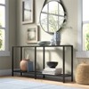 64" Black Bronze Console Table - Henn&Hart - 4 of 4