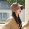 Anna-Kaci Women's Wide Brim Bucket Hat with Side Bow Detail and Structured Crown - 4 of 4