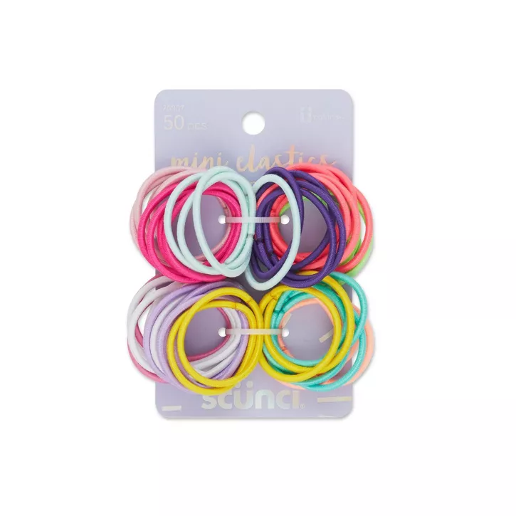 scunci Elastics - Assorted Colors - Christmas hairstyles