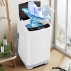 KRISRATE 17.8Lbs Portable Washing Machine 2.4 Cu.ft Washer Dryer Combo with Drain Pump 10 Programs 8 Water Levels for Home, Apartment, RV, Dorms - 2 of 4