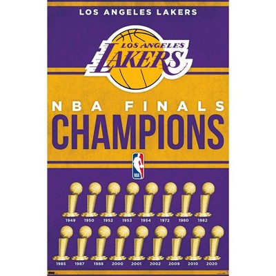 NBA Los Angeles Lakers - Logo 21 Wall Poster, 22.375 x 34 