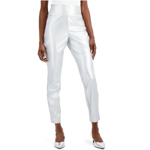 I.N.C International Concepts Womens Faux Leather Casual Leggings - 1 of 1