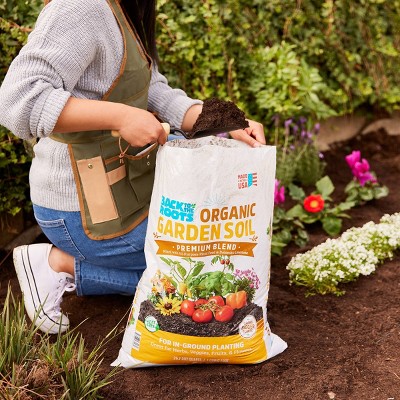 Back to the Roots 25.7qt Organic Garden Soil Premium Blend For in Ground Planting