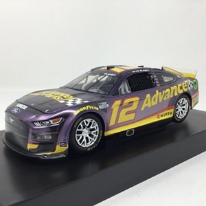 Ryan Blaney 2022 Advance Auto Parts Color Chrome 1:24 Diecast - 1 of 4
