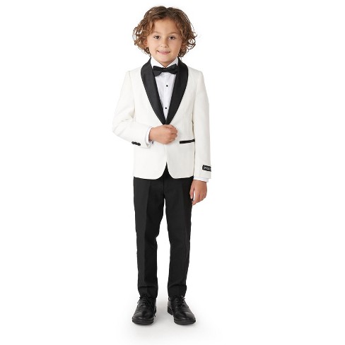 Boys tuxedo clearance white